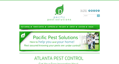 Desktop Screenshot of pacificpestsolutions.com